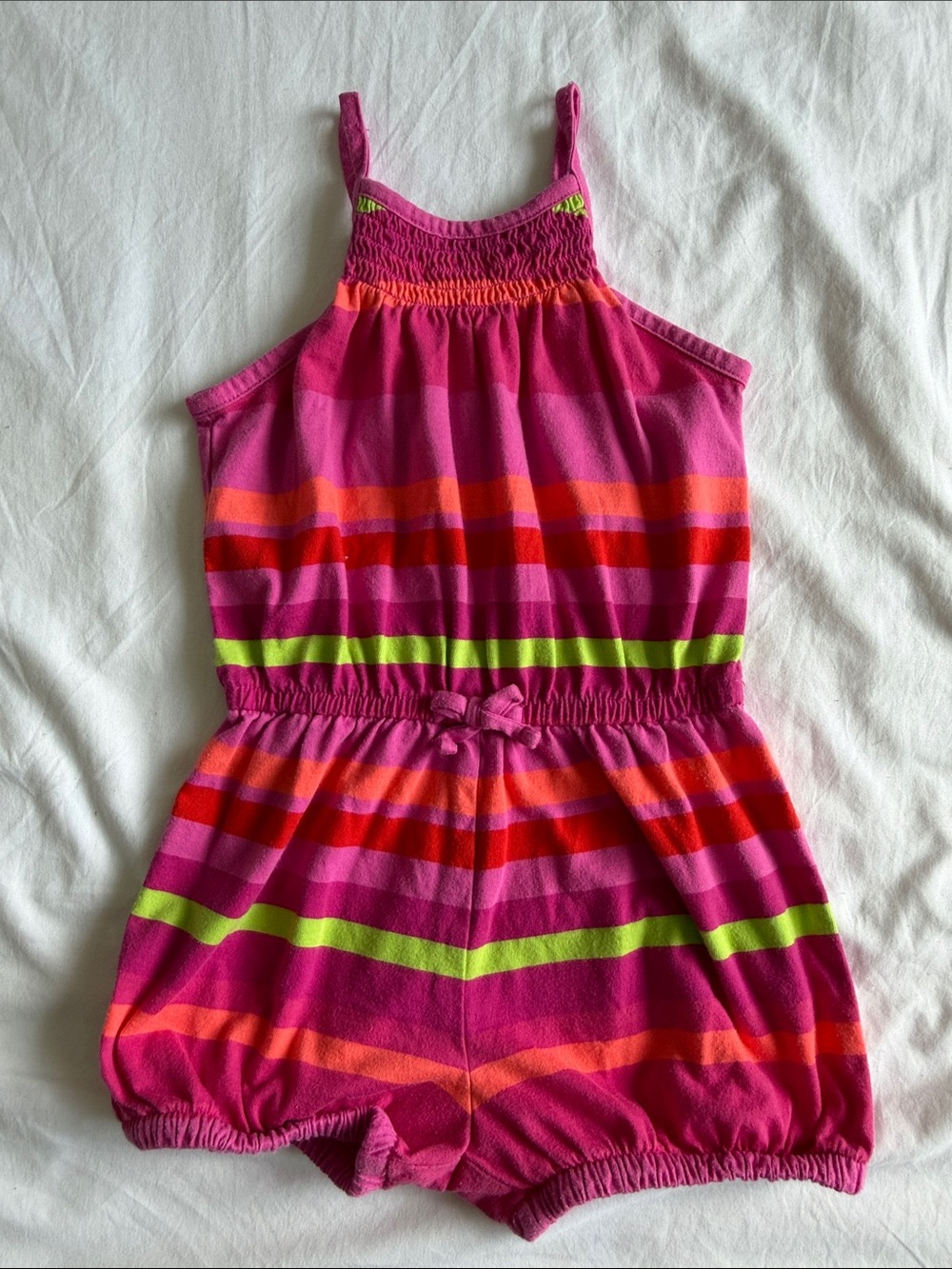 GAP Girls Mixed Colors Dress Lot - Orange, Pink, Navy, Cream, White size 3T - Picture 7 of 9